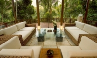 Open Plan Lounge Area - Villa Vajra - Ubud, Bali