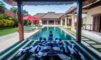 Pool Side Seating Area - Villa Vara - Seminyak, Bali