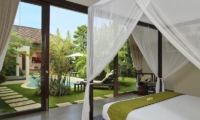 Four Poster Bed with Pool View - Villa Alice Dua - Seminyak, Bali