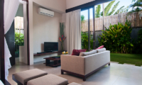 Lounge Area with TV - Villa Alice Satu - Seminyak, Bali