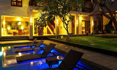Pool at Night - Villa Alin - Seminyak, Bali