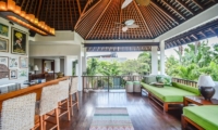 Lounge Area with Garden View - Villa Aliya - Seminyak, Bali
