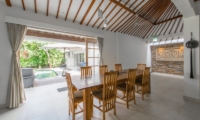 Dining Area with Pool View – Villa Amore Mio – Seminyak, Bali