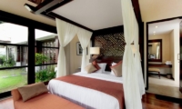 Bedroom with Wooden Floor - Villa Amrita - Ubud, Bali