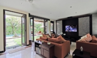 Media Room with TV - Villa Amrita - Ubud, Bali