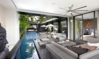Pool Side Seating Area - Villa Balimu - Seminyak, Bali