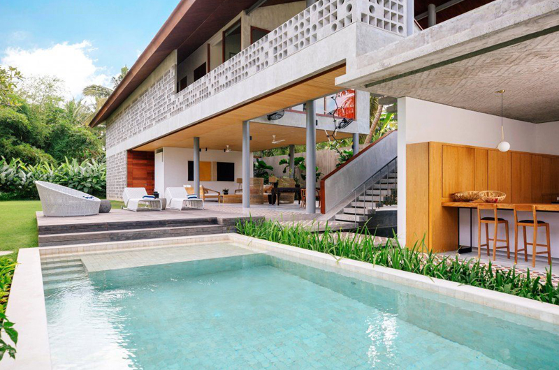 Pool Side - Villa Casabama - Villa Casabama Panjang - Gianyar, Bali