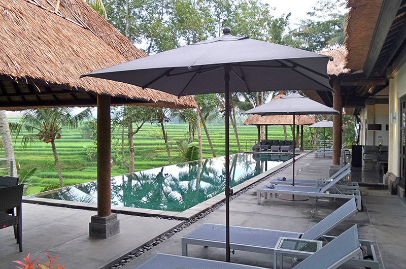 Pool Side Loungers - Villa Condense - Ubud, Bali