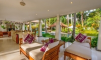Living and Dining Area - Villa Gils - Candidasa, Bali