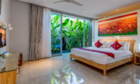 Spacious Bedroom with TV - Villa Indah Aramanis - Seminyak, Bali
