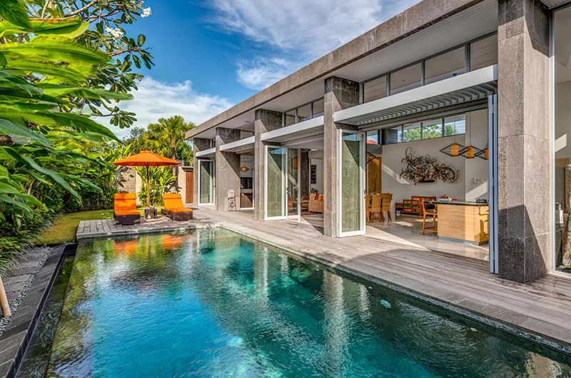 Pool Side - Villa Indah Aramanis - Seminyak, Bali