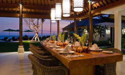 Dining at Night - Villa Jagaditha - Seseh, Bali