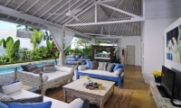 Living Area with Pool View - Villa Jolanda - Seminyak, Bali