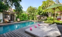 Pool Side Loungers - Villa Jumah - Seminyak, Bali