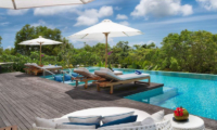 Pool Side Loungers - Villa Kalibali - Uluwatu, Bali
