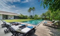 Pool Side Loungers - Villa Kavya - Canggu, Bali