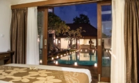Bedroom with Pool View - Villa Kirgeo - Canggu, Bali