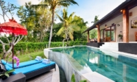 Pool Side Loungers - Villa Kubu Bidadari - Canggu, Bali