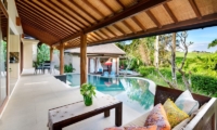Pool Side Seating Area - Villa Kubu Bidadari - Canggu, Bali