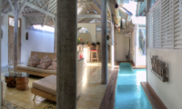 Pool Side Living and Dining Area - Villa Laksmana - Villa Laksmana 1 - Seminyak, Bali