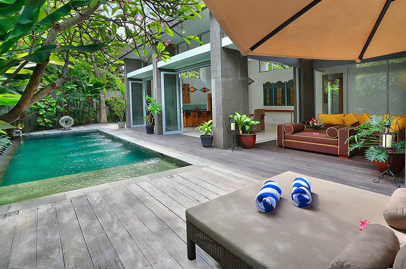 Pool Side - Villa Luna Aramanis - Seminyak, Bali