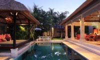 Living Area with Pool View - Villa Maju - Seminyak, Bali