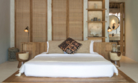 Bedroom with Table Lamps - Villa Massilia Satu - Seminyak, Bali