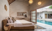 Bedroom with Swimming Pool View - Villa Massilia Tiga - Seminyak, Bali