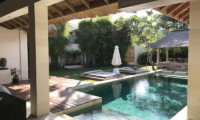 Pool Side Sun Beds - Villa Massilia Tiga - Seminyak, Bali