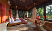 Spacious Bedroom with TV - Villa Mata Air - Canggu, Bali