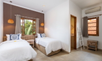 Bedroom with Twin Beds - Villa Maya Canggu - Canggu, Bali