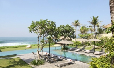 Gardens and Pool with Sea View - Villa Melissa - Pererenan, Bali