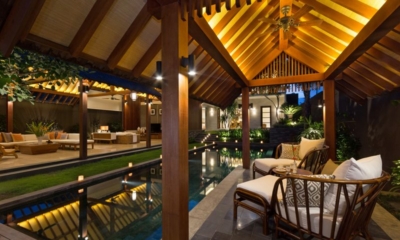 Pool Side Seating Area - Villa Meliya - Umalas, Bali