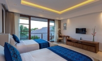 Twin Bedroom with TV - Villa Meliya - Umalas, Bali