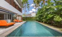 Pool Side Loungers - Villa Mikayla - Canggu, Bali