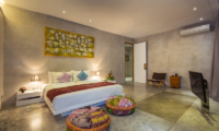 Spacious Bedroom with TV - Villa Mikayla - Canggu, Bali