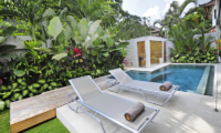 Sun Beds - Villa Minggu - Seminyak, Bali
