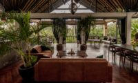 Indoor Living and Dining Area - Villa Naga Putih - Ubud, Bali