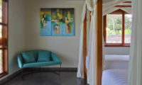 Twin Bedroom with Seating Area - Villa Nature - Ubud, Bali