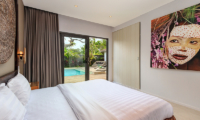 Bedroom with Pool View - Villa Ohana - Kerobokan, Bali