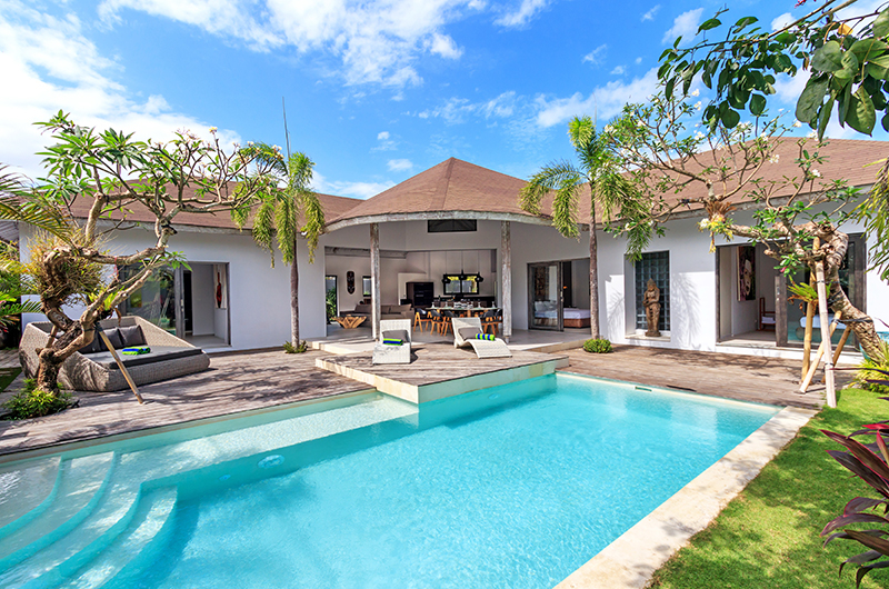 Pool Side Loungers - Villa Ohana - Kerobokan, Bali
