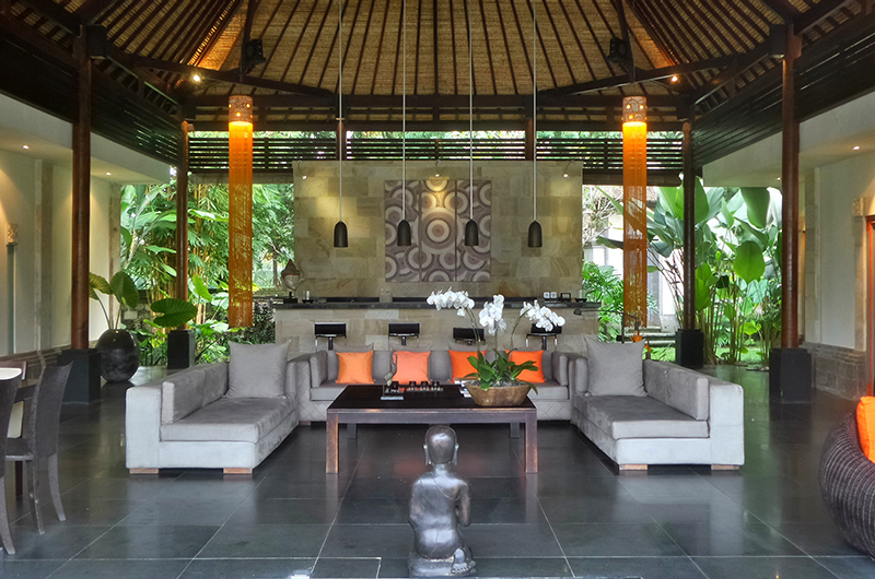 Indoor Living Area - Villa Orchids - Ubud, Bali
