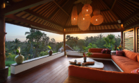 Open Plan Seating Area with View - Villa Palem - Tabanan, Bali