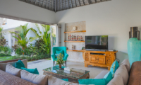 Lounge Area with TV - Villa Paraiba - Seminyak, Bali