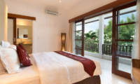 Bedroom and Balcony - Villa Puri Temple - Canggu, Bali