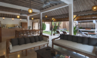 Living, Kitchen and Dining Area - Villa Rabu - Seminyak, Bali