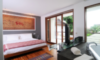 Bedroom with Wooden Floor - Villa Rio - Seminyak, Bali