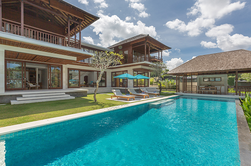 Pool Side - Villa Rusa Biru - Canggu, Bali