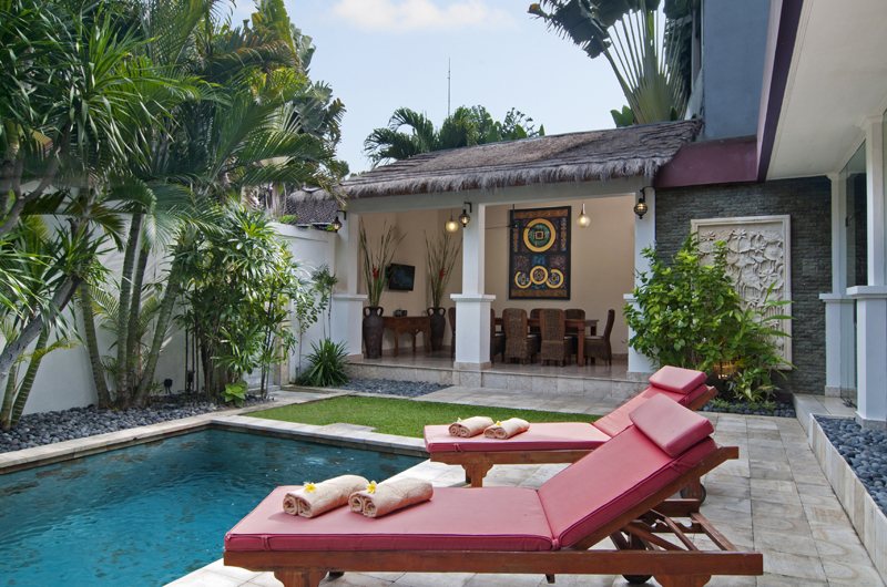 Reclining Sun Loungers - Villa Selasa - Seminyak, Bali