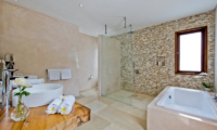 Bathroom with Shower - Villa Shaya - Canggu, Bali